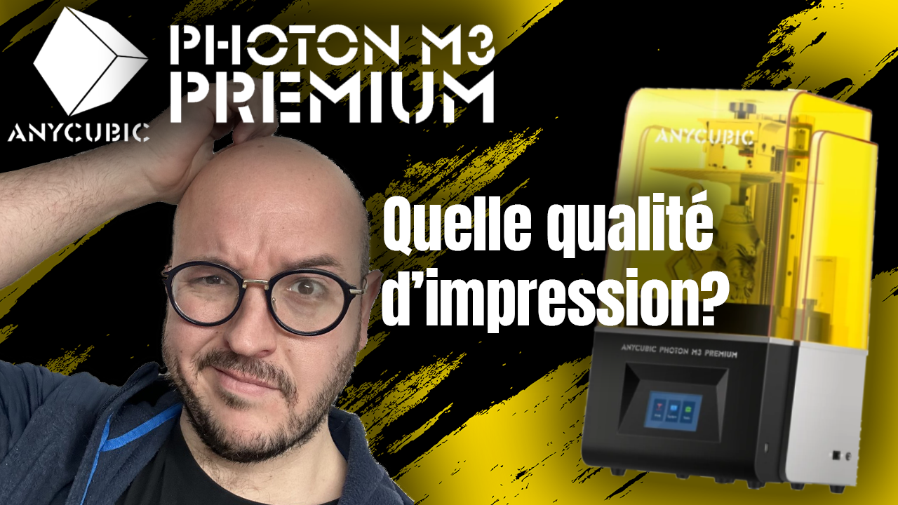 Quelle est la qualité d’impression de la Anycubic Photon M3 Premium ?